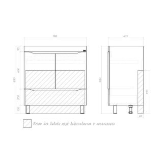 Смеситель для биде Boheme Tradizionale Oro золото 286